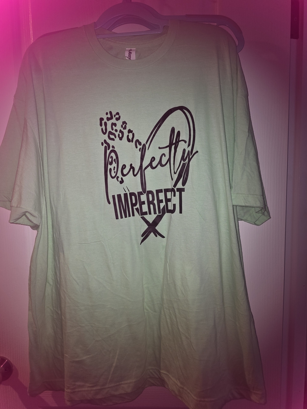 Tultex Mint Green Short Sleeve Graphic Tee